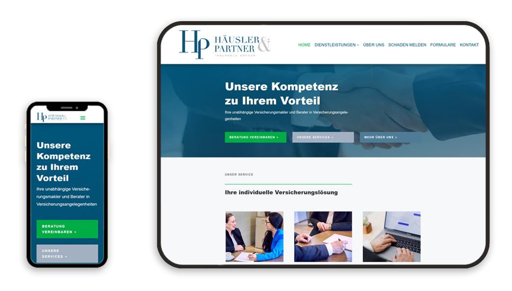 Website-Häusler-und-Partner-Insurance-Broker Website Häusler und Partner Insurance